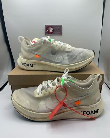 Nike Zoom Fly Off-White sur le compte Instagram de @grailsatl