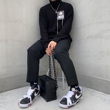 Paranoise af1 en la cuenta de Instagram de @stretewear