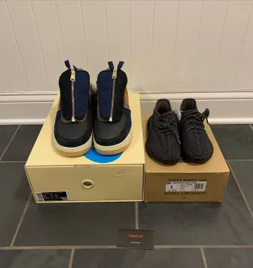 Air Force 1 Low Travis Scott Cactus Jack en la cuenta de Instagram de @unique.chicago