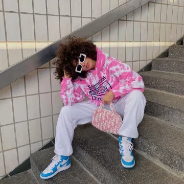 Air Jordan 1 UNC worn by diln_ on the account Instagram of @diln_ 