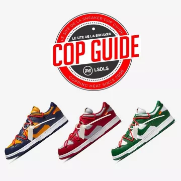 Nike dunk low off white pine green sur le compte Instagram de @lesitedelasneaker