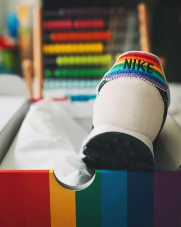Zapatillas Nike Tailwind Be True en la cuenta de Instagram de @byjifi