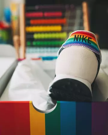 Les sneakers Nike Tailwind Be True sur le compte Instagram de @byjifi