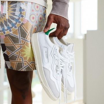 Adidas SC Premiere Kith White Green en la cuenta de Instagram de @rawr.streetshop