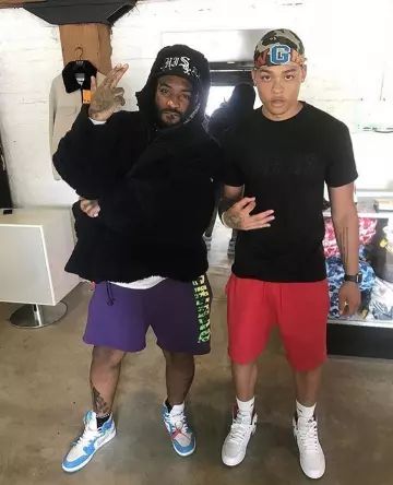 Les de Younglord sur le compte Instagram de @asapbari