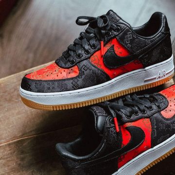 Air force 1 low fragment X Clot worn by rosco_x on the account Instagram of @notch 