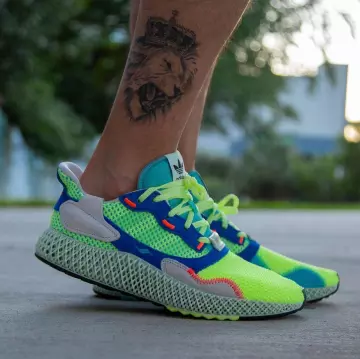 Adidas ZX4000 4D Easy Mint en la cuenta de Instagram de @yankeekicks