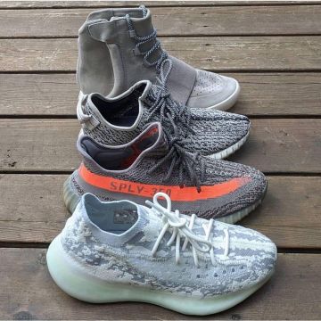 Adidas Yeezy Boost 750 OG Marrón Claro en la cuenta de Instagram de @sneakerhighlight