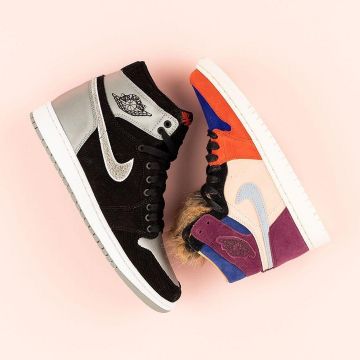 Jordan 1 Retro High Aleali May Court Lux (W) en la cuenta de Instagram de @stadiumwomen
