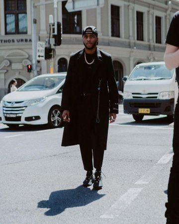 Nike React 55 (Armory navy) to 6lack on the account Instagram of @6lack