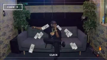 Tap Balanciaga (Black) from 6lack on the account Instagram of @6lack