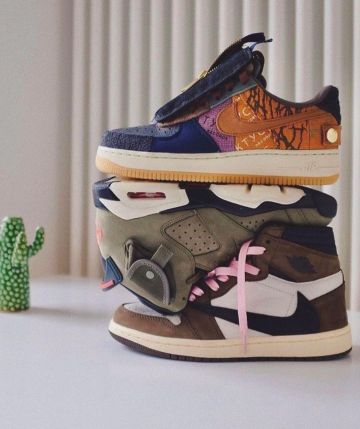 Air Force 1 Low Travis Scott Cactus Jack on the account Instagram of @sneakerfevermx
