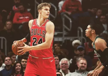 Jersey Lauri Markkanen on the account Instagram of @markkanenworld