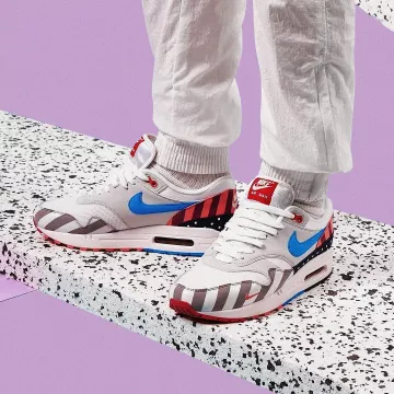Air Max 1 Parra (2018) sur le compte Instagram de @yourun.eu