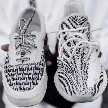 Vans Era 95 DX Fear of God White Black on the account Instagram of @hypefamz