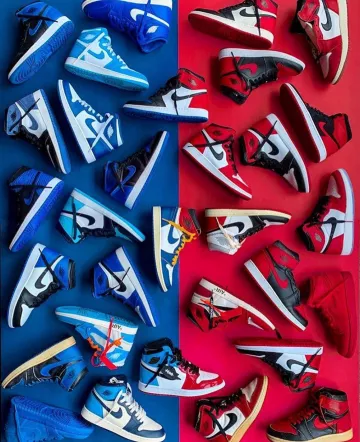 Jordan 1 Retro UNC sur le compte Instagram de @hypefamz