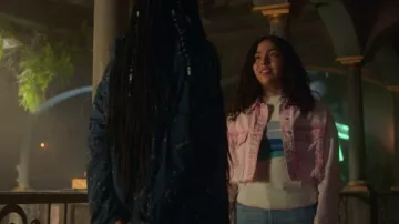 Topshop Pink Denim Jacket worn by Molly Hernandez (Allegra Acosta)  in Marvel's Runaways Season 3 Episode 4 