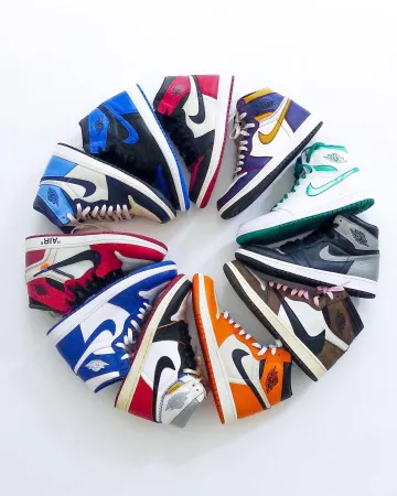 Jordan 1 Retro High Travis Scott en la cuenta de Instagram de @will.i.ian