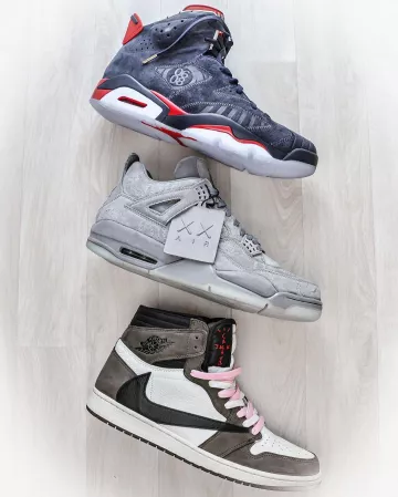 Jordan 6 Retro Doernbecher 15th Anniversary en la cuenta de Instagram de @tonton_gibs