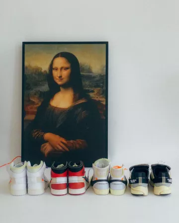 Jordan 1 Retro High Off-White White to the account Instagram of @will.i.ian
