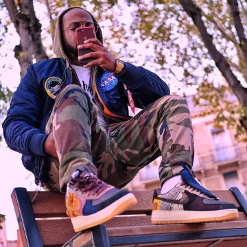Air force 1 low cactus jack on the account Instagram of @yokickz