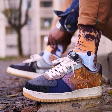 Air force 1 travis scott low on the account Instagram of @yokickz