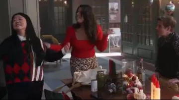 Argyle and Stripe Sweater worn by Alice Kwan (Sherry Cola) in Good Trouble Season 2 Episode 9