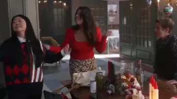 Label Sweater worn by Jazmin Martinez (Hailie Sahar) in Good Trouble Season 2 Episode 9