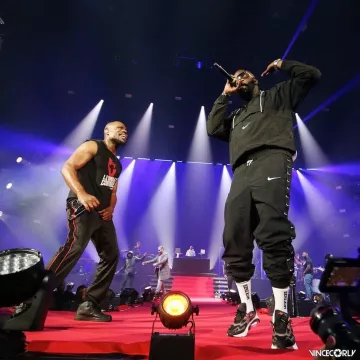 Air Force 1 High (noir) de Kery James sur le compte Instagram de @keryjamesofficial