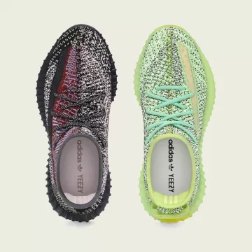 Yeezy yeezreal 350 sur le compte Instagram de @yeezysleaks