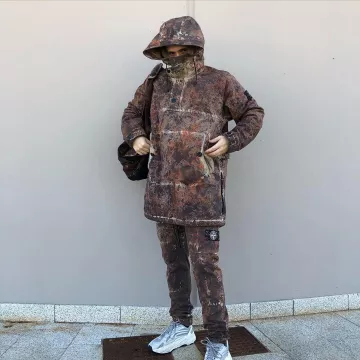Stone island Paintball camo  porté par @barengo   sur le compte Instagram de @barengo 