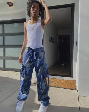 Air Force 1 low (white) Lil Tecca account on the Instagram of @liltecca