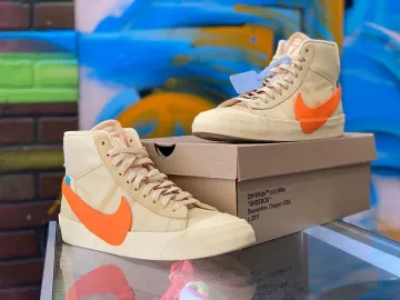 Nike Blazer Mid Off-White All Hallow's Eve sur le compte Instagram de @coolkicksla