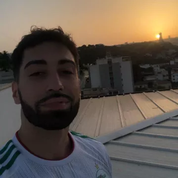La camiseta de Argelia que lució Ademo en su cuenta de Instagram @ademoofficiel 