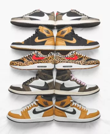 Air Max 1 Atmos Animal Pack 2.0 (2018 All Black Box) en la cuenta de Instagram de @lew_earle