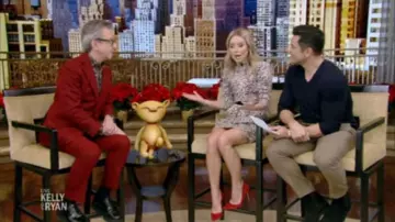 Suede Pumps worn by Kelly Ripa on LIVE with Kelly and Ryan December 16, 2019