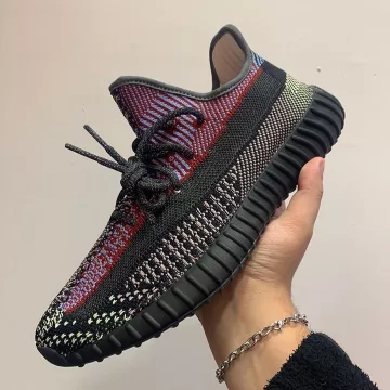 Adidas Yeezy Boost 350 V2 Yecheil (Non-Reflective) on the account Instagram of @lacedupcommunity