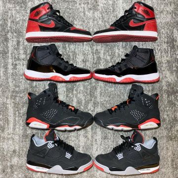 Jordan 11 Retro Playoffs Bred (2019) de sur le compte Instagram de @sneakerpixx