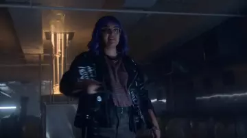 Le pantalon camouflage NYDJ porté par Gert Yorkes (Ariela Barer) dans Marvel's Runaways (S03E04)