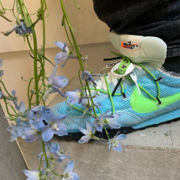 Nike waffle off white virgil abloh on the account Instagram of @virgilabloh 