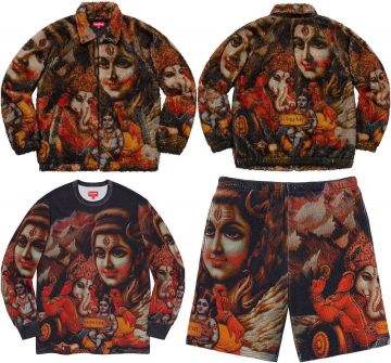 Supreme Ganesh L/S Thermal Black en la cuenta de Instagram de @supreme__hustle