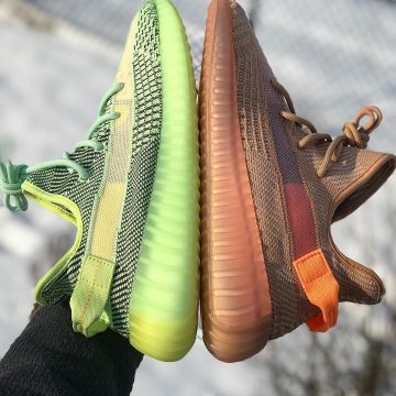 Yeezreal de adidas en la cuenta de Instagram de @boostshields 