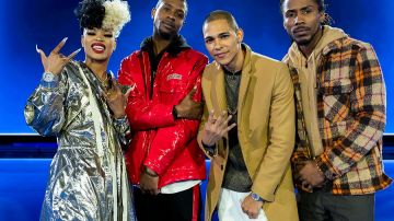 Camel coat of Flawless Real Talk in Rhythm + Flow (S01E09)