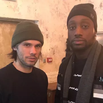 Bonnet Louis Vuitton worn by Dabs on the account Instagram of @orelsan
