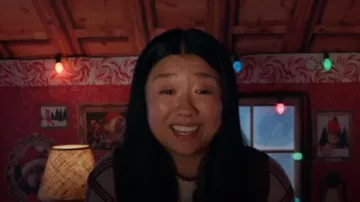 White checked sweater worn by Alice Kwan (Sherry Cola) in Good Trouble Season 2 Episode 9