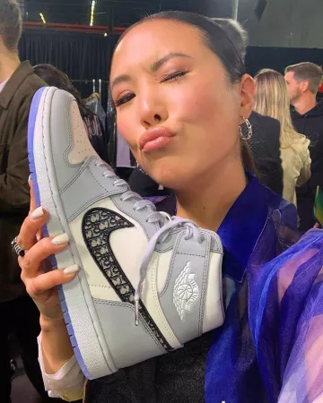 Jordan 1 Retro High Dior sur le compte Instagram de @lesitedelasneaker