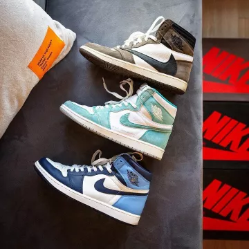 Jordan 1 Retro High Turbo Green sur le compte Instagram de @lesitedelasneaker