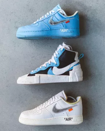 OFF-WHITE x Air Force 1 'ComplexCon Exclusive' en la cuenta de Instagram de @rennie_ds