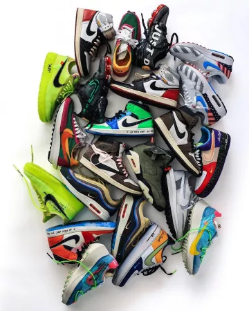 Jordan 1 Retro High Travis Scott sur le compte Instagram de @brucehatoo