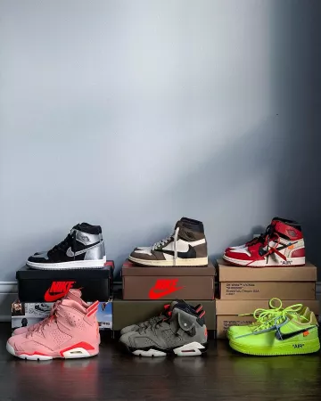 Jordan 6 travis scott en la cuenta de Instagram de @styleisaweapon